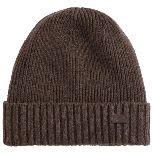 Barbour Beanie Carlton, Mid Brown Neu Im Sortiment